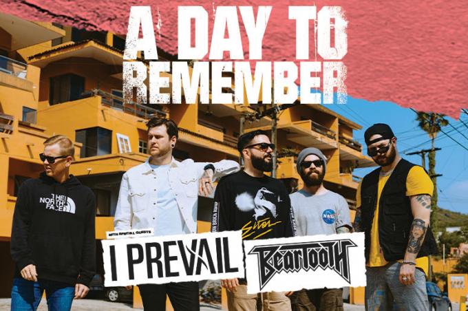 A Day To Remember, I Prevail & Beartooth at Mohegan Sun Arena