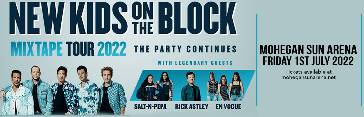 New Kids On The Block, Salt N Pepa, Rick Astley & En Vogue at Mohegan Sun Arena
