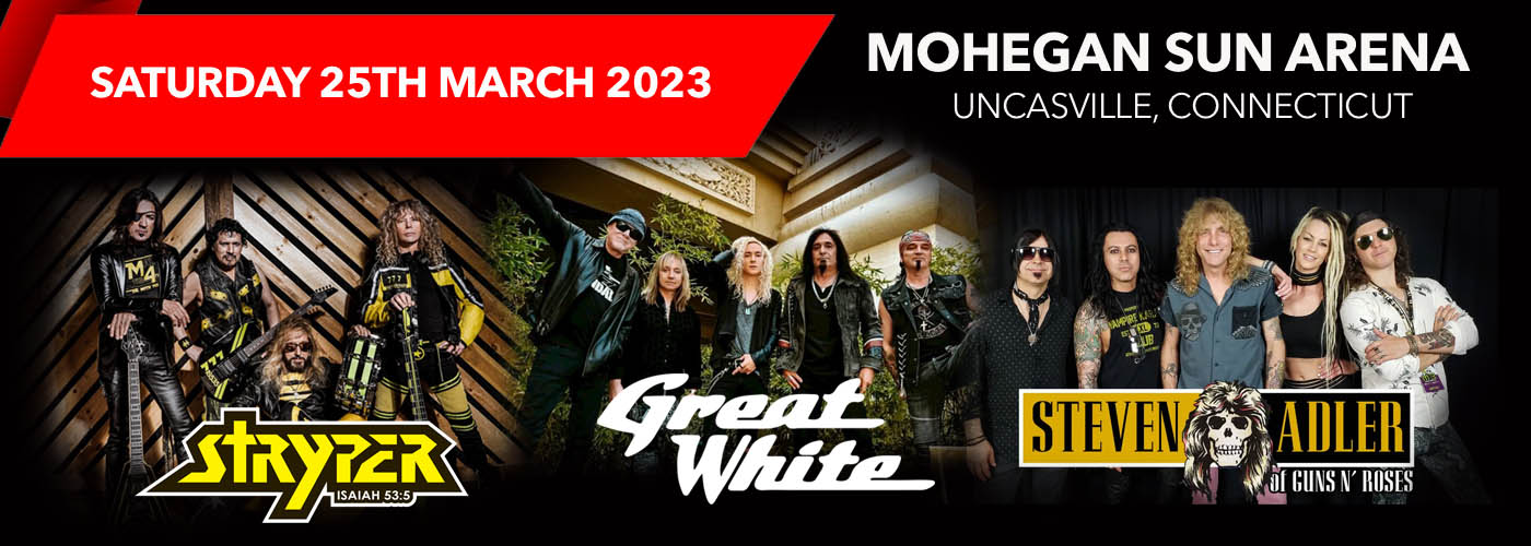 Great White & Stryper [CANCELLED] at Mohegan Sun Arena